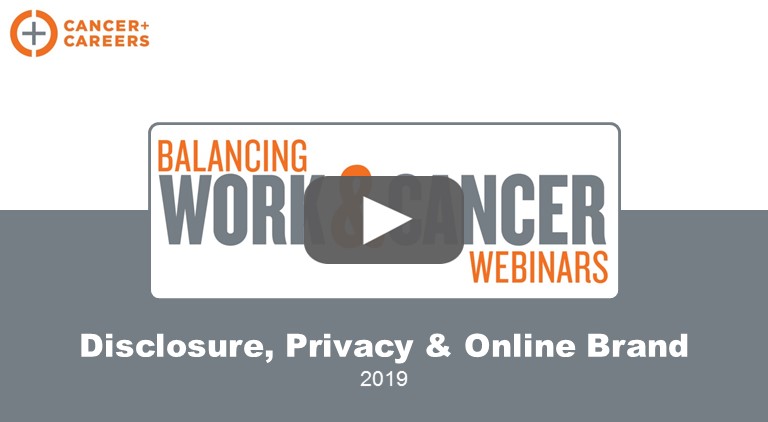 Disclosure, Privacy & Online Brand 2018