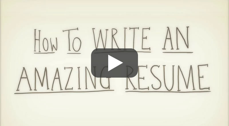 How to Write an Amazing Resume