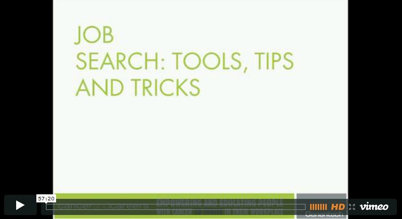 Job Search webinar